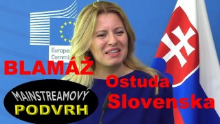 VIDEO: Obrovská aféra Čaputové: ale ukažme na amatérském zpracování ze Slovenska!