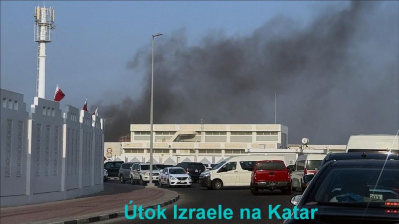 Zděšení v Dauhá - Izrael bombarduje Katar! &quot;Mohou židé vraždit po celém světě?&quot; ptají se šejkové.