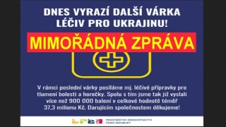 Chybí dětské léky i vakcíny, hlásí SÚKL. Nechte české děti pochcípat: bojujete tím za Ukrajinu!