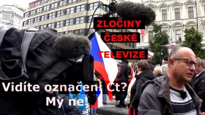 VIDEO: Neskuteční darebáci z Čt: Stát se hroutí, lidé jsou v depresích a Česká televize má za úkol pošpinit demonstranty