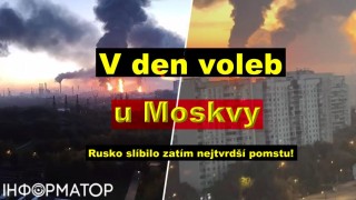 Za ukrajinsk&aacute; zvěrstva a &uacute;toky na Moskvu sl&iacute;bilo Rusko, že bude hořet a bouchat cel&aacute; Ukrajina!
