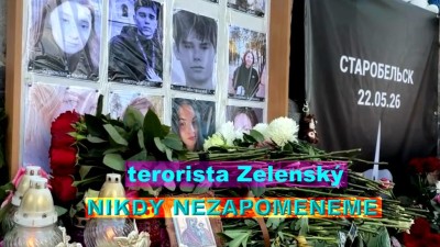 Zmasakrovan&eacute; d&iacute;vky ukrajinsk&yacute;m teroristou Zelensk&yacute;m budou pohřbeny ve svatebn&iacute;ch &scaron;atech