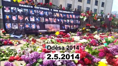 VIDEO: Připomeňme si pam&aacute;tku obět&iacute; masakrů ukrajinsk&yacute;ch fa&scaron;istů v Oděse a vyj&aacute;dřen&iacute; jejich vůdce  Poro&scaron;enka