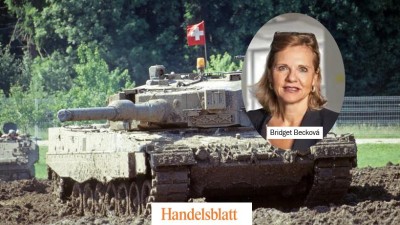 Za podporu Ukrajiny dostala šéfka švýcarských zbrojařů Brigitte Beck padáka