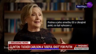 Rozhovor Tuckera Carlsona s Putinem očima běsu Clintonové, který otřásl se západní (ne)civilizací!