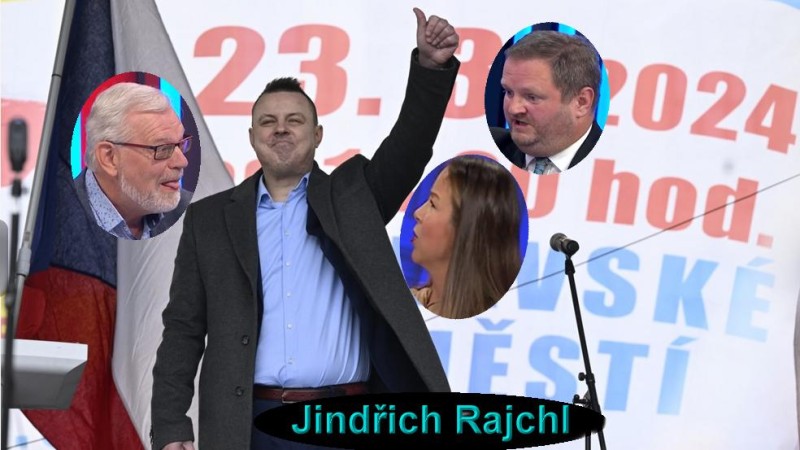 Jak Jindřich Rajchl (PRO - SPD+) donutil k &scaron;&iacute;lenstv&iacute; &Scaron;ebelovou (STAN), a ve studiu Bucherta s Bartoněm v&iacute;tězstv&iacute;m ve volebn&iacute; anketě