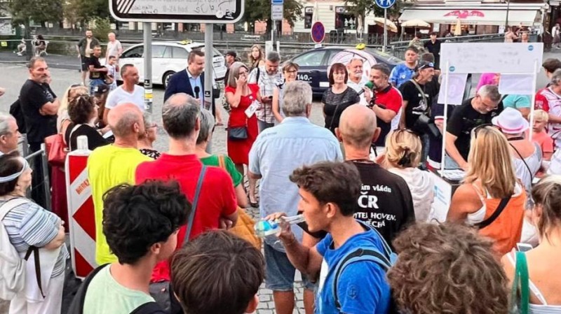 Jindřich Rajchl: díky Varákům a všem z okolí za nádherný páteční podvečer.