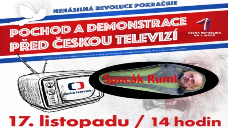 Konec spacákové revoluce v České televizi! 22 let okupace stačilo! Vraťte svobodu slova zpět!