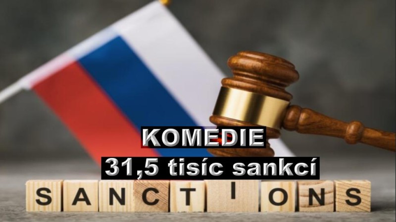 Počet platn&yacute;ch sankc&iacute; proti Rusku přes&aacute;hl 31,5 tis&iacute;ce: v&aacute;žně se v tom někdo vyzn&aacute;? Neskutečn&aacute; komedie...