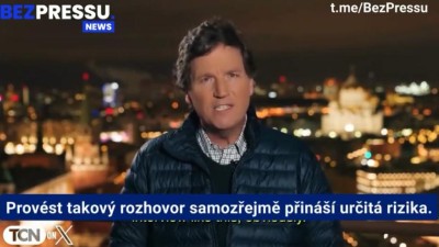 VIDEO: Tucker Carlson v Moskvě: vzkaz Američanům do USA a Kanady před rozhovorem s Putinem skvěle otitulkovaný