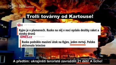 Továrna na lži založená Jourovou nyní pracuje na 1000%: masakr teroristů z Ukrajiny se vymlčí, odveta je spuštěna ve všech masmediích!