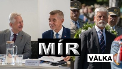 Duševně vyvrácený Pavel zastupuje vraždění, zbrojovky a NATO, Babiš, Okamura a Macinka mír!
