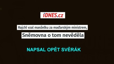Takto funguj&iacute; toxick&aacute; masm&eacute;dia: iDNES, DEN&Iacute;K N, Novinky, Seznam...