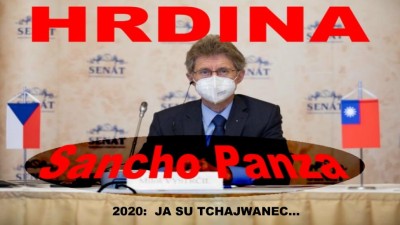 Jak využ&iacute;v&aacute; soukrom&yacute; trysk&aacute;č za na&scaron;e daně Tchajwanec sen&aacute;tor Vystrčil a Hřib s Pekarovou?