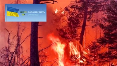 Pravčická brána - České Švýcarsko hoří? No a co, hlavně Čechy podojit a poslat peníze na „Pomoc lesům a lesníkům Ukrajiny“