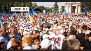 "Pár" provokatérů demonstrovalo v Moldavii proti šílené drahotě!