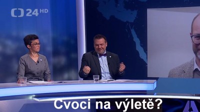 Pros&iacute;m, nechod&iacute; do studia Baxa (ODS) a Richterov&aacute; (Pir&aacute;ti) pod vlivem nějak&eacute;ho fetu?