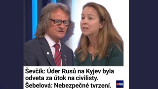 &Scaron;ebelov&aacute; (Dozimetr STAN) už otevřeně vyhrožuje poslanci &Scaron;evč&iacute;kovi v př&iacute;m&eacute;m přenosu!