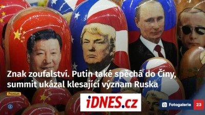 Další exces iDNES: imbecilní redaktor – teolog Jan Hron versus Putin,  ale co lze očekávat od bruselských slouhů  iDNES?