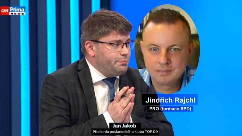 Politik eeee Jan Jakob proti Jindřichu Rajchlovi u Pavl&iacute;ny Volfov&eacute; dnes ve 22:00