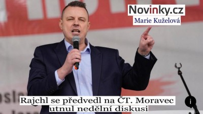 Rajchl: vážená paní Marie Kuželová z provládního pamfletu Novinky.cz.