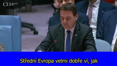 Excelentní ministr Macinka: menší státy nehledají svět bez velmocí, ale svět, v němž i velmoci dokážou přijmout limity své moci