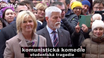 VIDEO: To nejlepší ze studentské revoluce 2023: kupte si šampón Václava Havla, pane Rajchle...