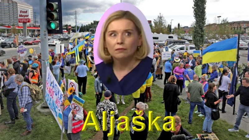 V&iacute; ta skutečně blb&aacute; Nerudov&aacute;, proč na Alja&scaron;ce (a jinde) demonstruj&iacute; Ukrajinci a řvou nejen na Putina, ale i na Trumpa?